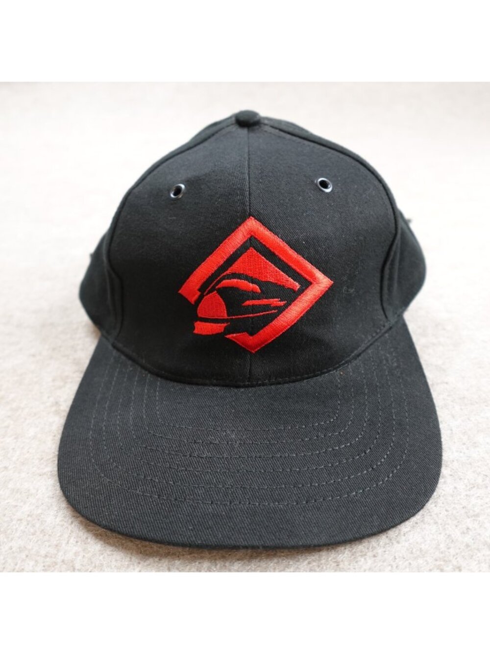 Marlboro Hat Black Big Timber Snake River Sweet Water Strapback 95 NEW Vintage